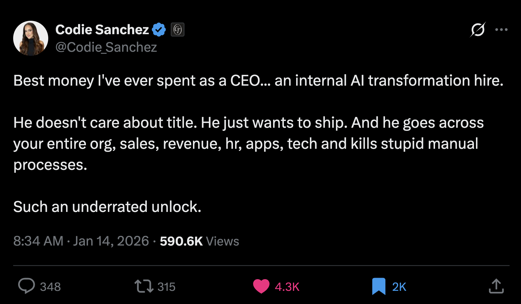 Cody Sanchez