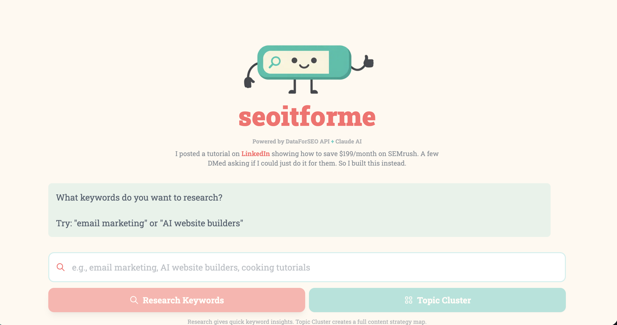 SEO It For Me
